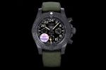 Breitling Avenger Hurricane Series Carbon Fiber Texture 45MM Watch